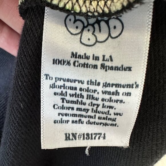 Big Bud Press Apron Shopgirl A-Line  Dress Black Rainbow Size Small NO BELT - Picture 8 of 11